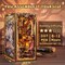CUTEBEE® Book Nook Kit Fantastic Animal Common Room DIY Miniature House Shelf Insert Decor Diorama Kit